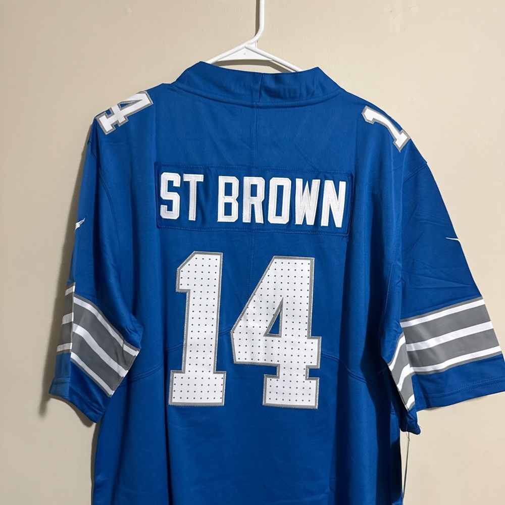 Lions St Brown Jersey